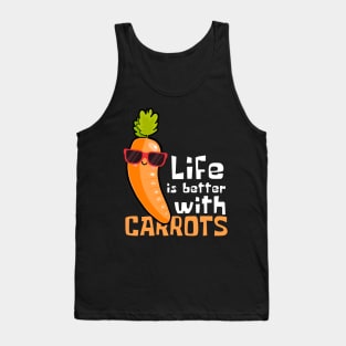 Carrot Chronicles: Life Is Better With Carrots Tank Top